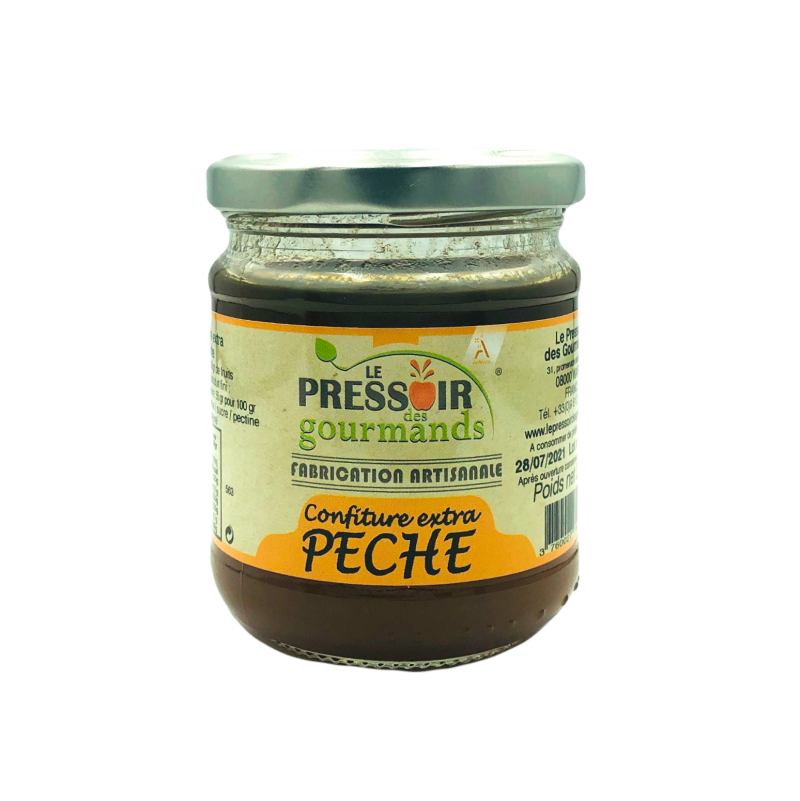 Confiture extra de pêches