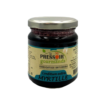 Confiture extra de myrtilles