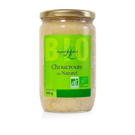 Choucroute en bocal bio au naturel