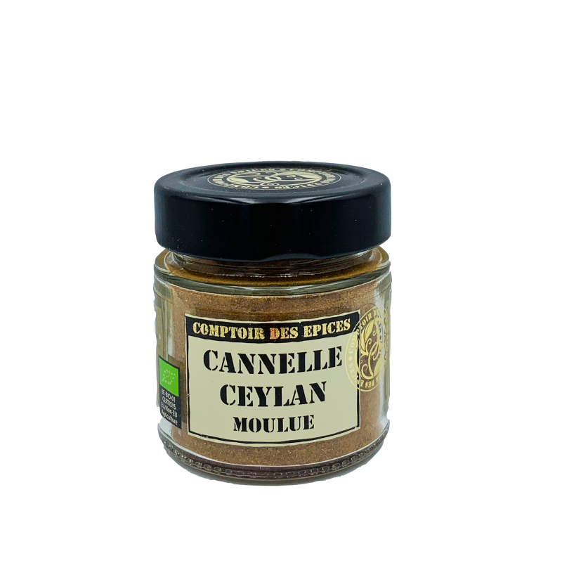 Acheter Cannelle de Ceylan moulue biologique 50 g de poudre NATURCID