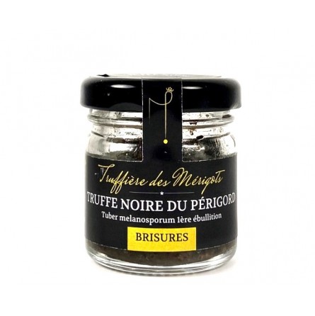 Brisures de Truffe Noire du Périgord Tuber Melanosporum 12g