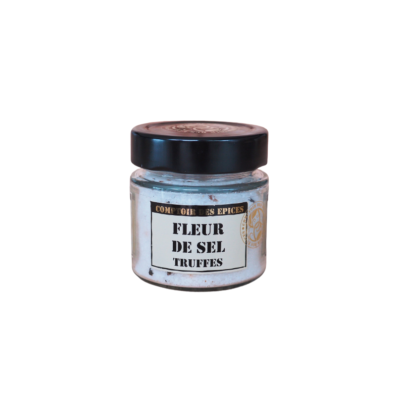 Sel à la truffe, fleur de sel truffe noire