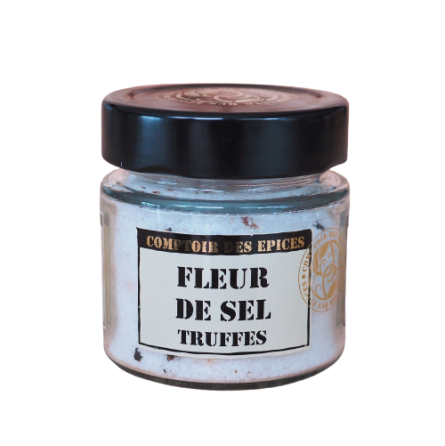 Fleur de sel à la truffe d'été 100gr - Épices, sels & poivres