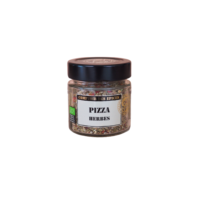 Mélange d'épices Bio pour Pizza 30gr - Épices, sels & poivres