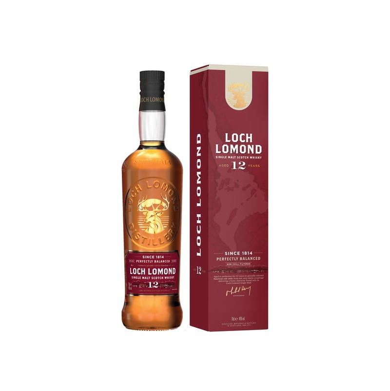 Whisky Loch Lomond 12 ans d'Âge 70cl - Spiritueux - Acheter sur Le Pressoir  des Gourmands