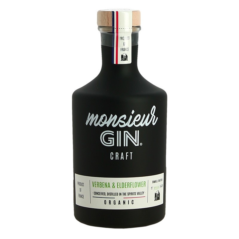 Gin Monsieur Gin Bio 70cl - Spiritueux - Acheter sur Le Pressoir des  Gourmands