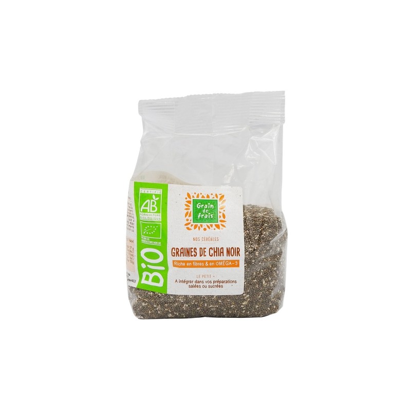 GRAINES DE CHIA BIO 250GR – Mojood