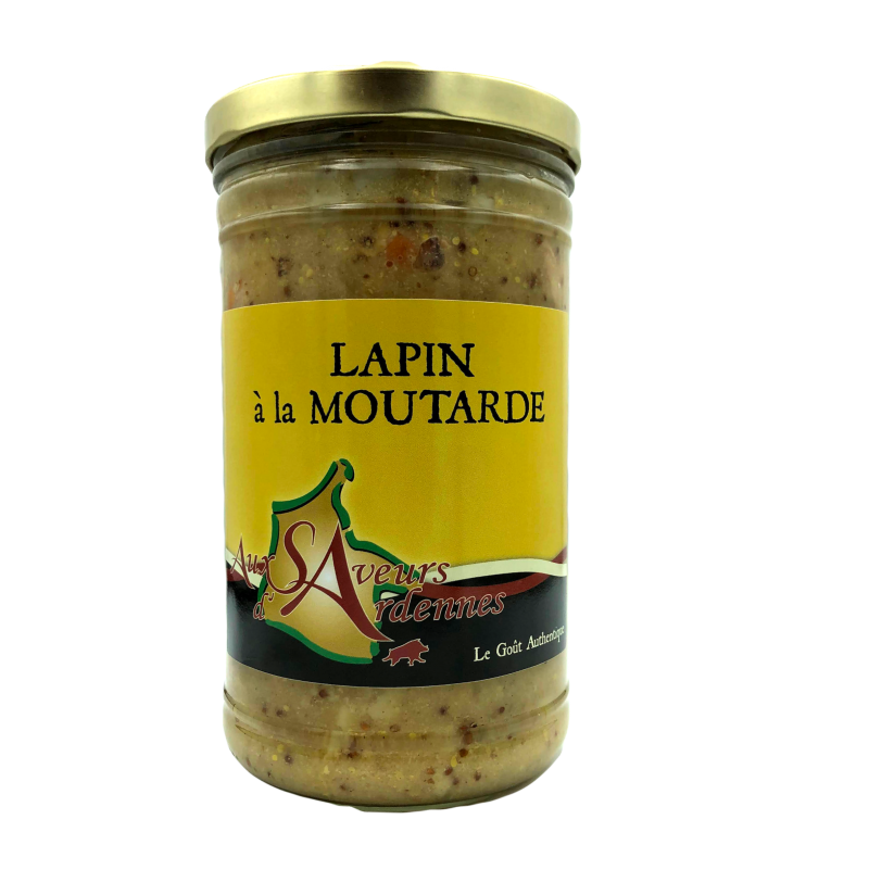 Lapin à la moutarde 750gr