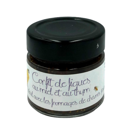 Confit de figues au thym - 100g - Boutique-Lucullus