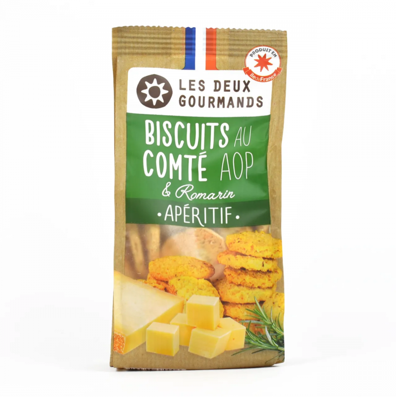 Biscuits apéritif au Comté