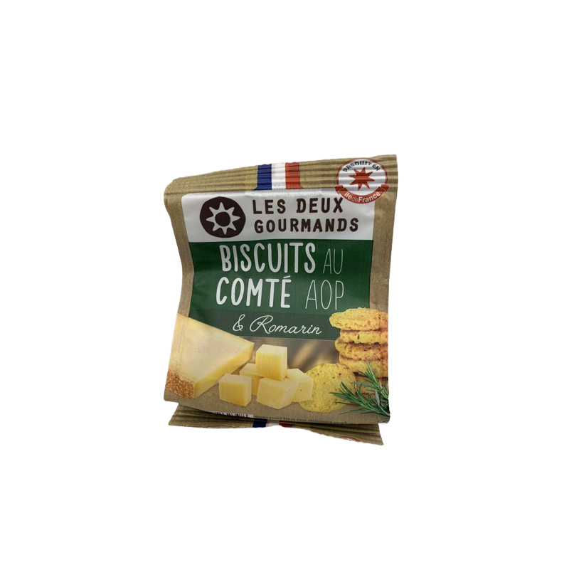 Biscuits apéritif au Comté 35gr - Produits secs - Acheter sur Le Pressoir  des Gourmands