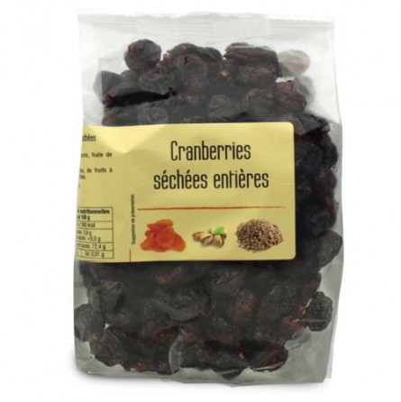 Cranberries séchées 200gr - Produits secs - Acheter sur Le Pressoir des  Gourmands