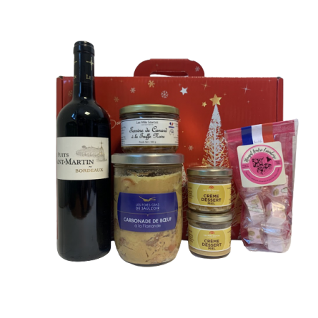 Achat wonderbox coffret cadeau saveurs gourmandes comtesse du