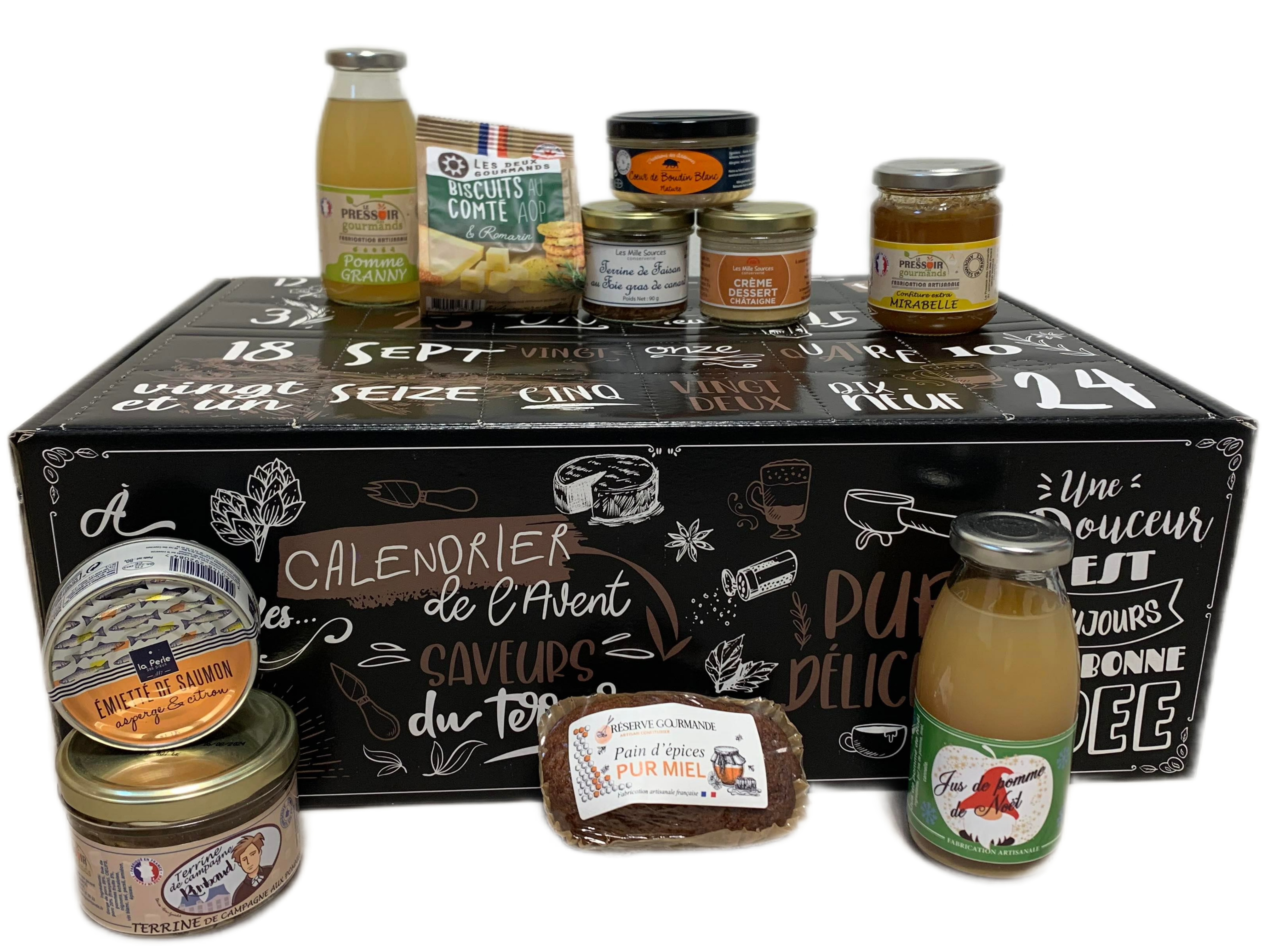 Calendrier de l'Avent gourmand