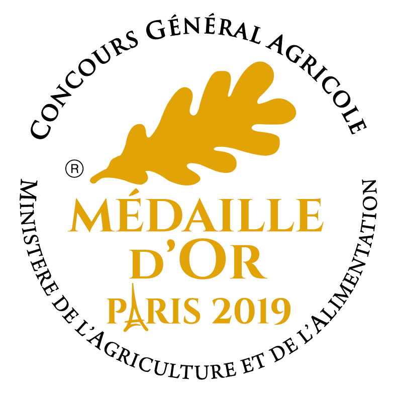 Médaille d'or concours général agricole catégorie jus de fruits